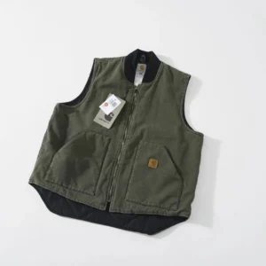 Carhartt Olive Vest Rugged