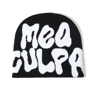 Mea culpa Bold Beanie: Trendy Knit