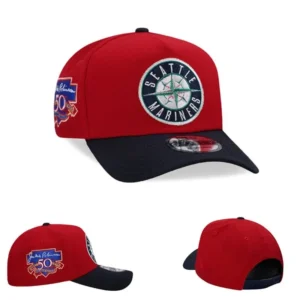New Era Mariners Red Cap Stylish and Sporty