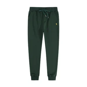 Polo Dark Green Sweatpants: Luxury Leisure