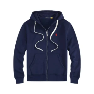 Ralph Lauren Polo Navy Zip Hoodie: Stylish