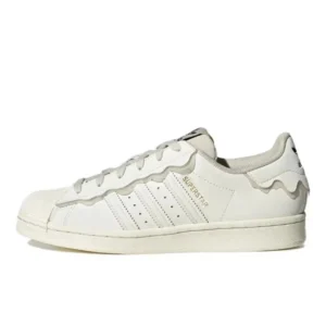 Adidas Superstar Off white Ruffled Sneakers