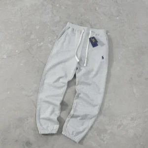 Polo Light Gray Sweatpants by Ralph Lauren Iconic and Comfortable!