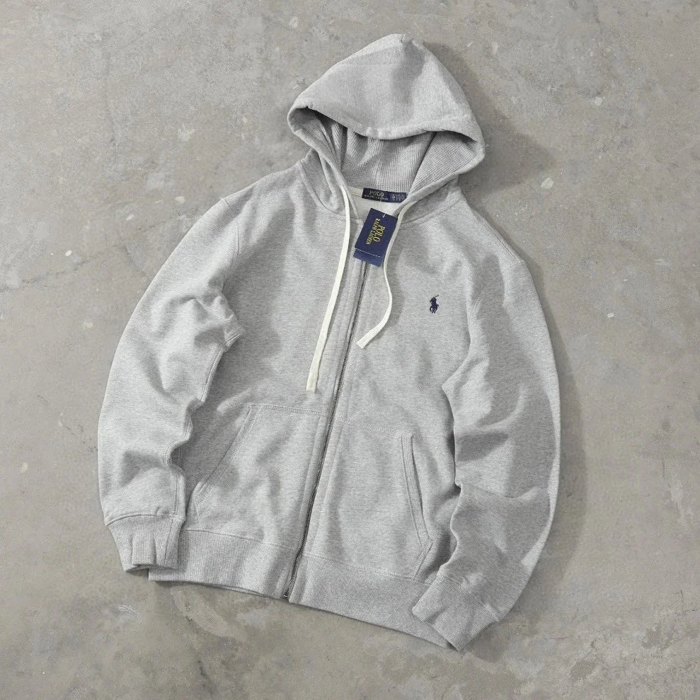 Polo Ralph Lauren Light Gray Hoodie: A