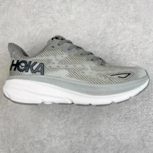 HOKA Grey Running Shoes: Stylish