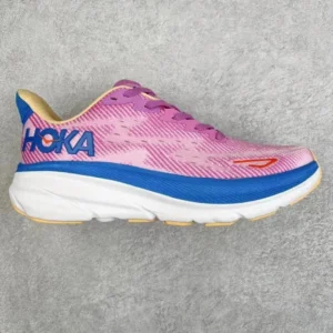 HOKA Pink Athletic Shoes: Supportive