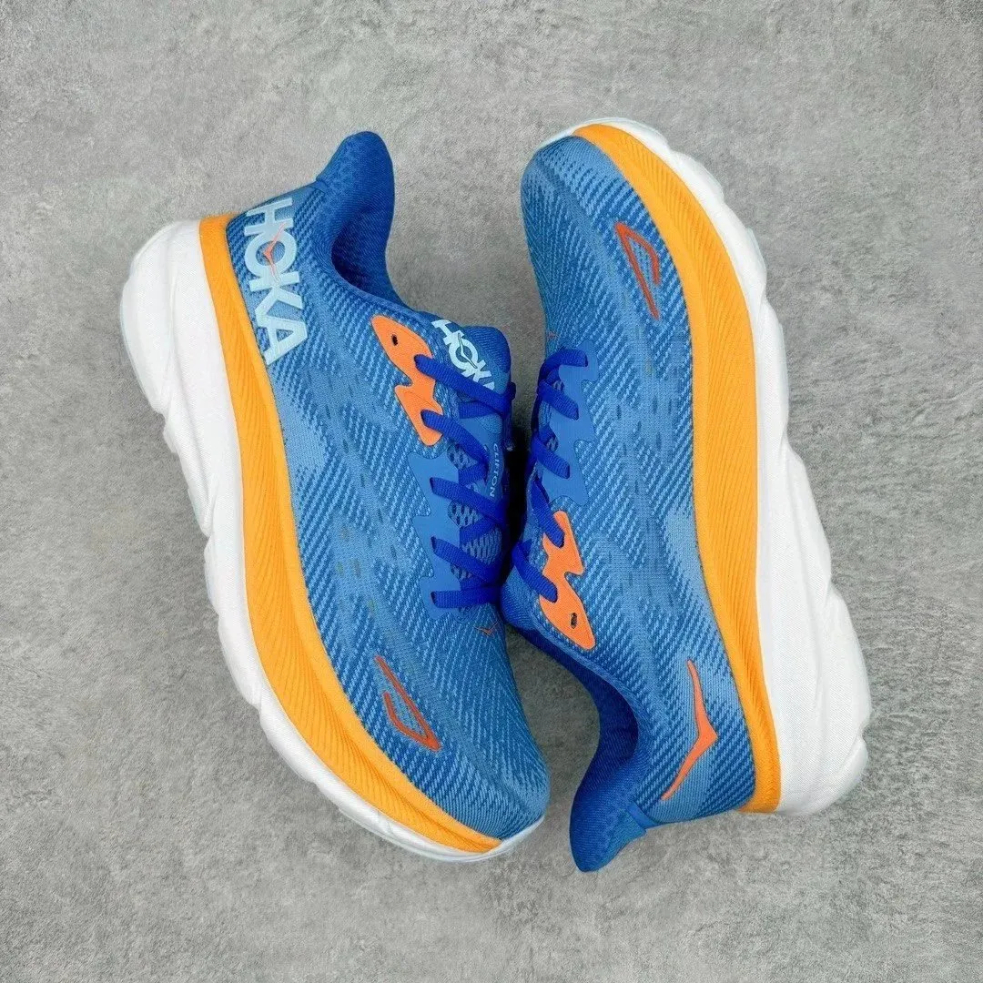 HOKA Blue accented Running Sneakers: Performance and Looks!