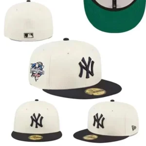 New Era 59FIFTY White Cap Iconic Yankees