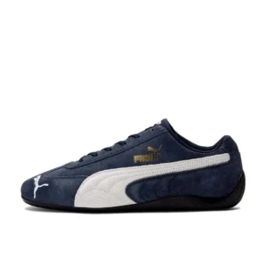 Puma Navy Blue Suede Shoes: Sporty Elegance