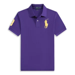 Polo Ralph Lauren Purple Men's Polo Iconic