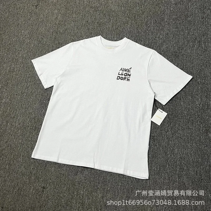 Aime Leon Dore White Tee: Minimalist