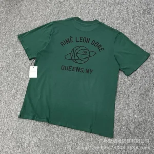 Aime Leon Dore Dark Green Tee: Retro