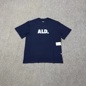 ALD. Navy Tee: Bold Logo, Street
