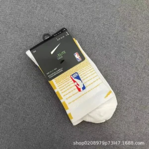 Nike Elite Crew White NBA Socks Comfort for