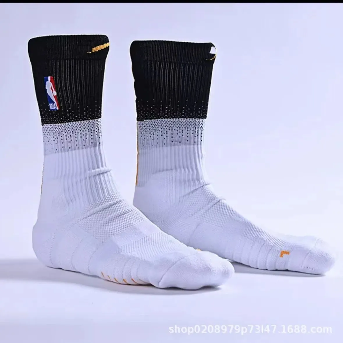Nike NBA style Black White Socks: Comfort