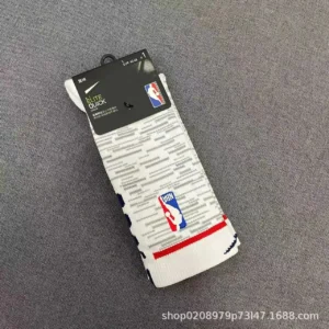 Nike Elite Quick White NBA Socks For