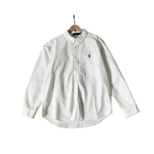 Ralph Lauren White Shirt: Soft Fabric