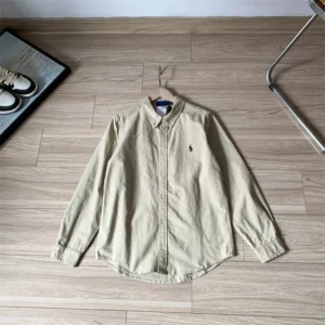 Ralph Lauren Beige Shirt: Comfort Meets