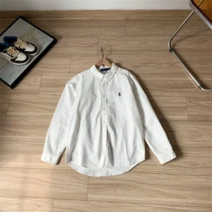 Ralph Lauren Polo White Long Sleeve Shirt