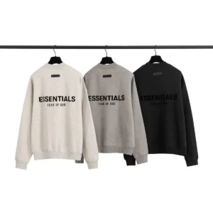 Fear of God Essentials Black Sweatshirt