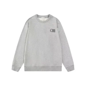 Dior Light Gray Sweatshirt: Luxury for