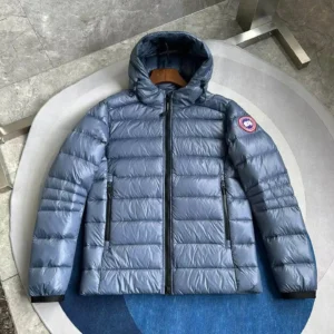 Canada Goose Light Blue Down Jacket for Men