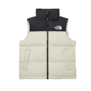 The North Face Cream Puffer Vest: Urban