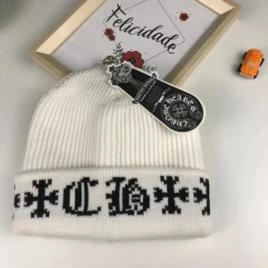 Chrome Hearts White Beanie: Luxury