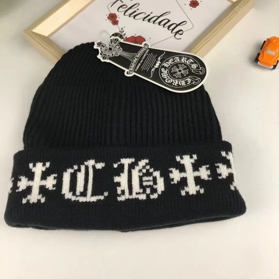 Chrome Hearts Black Beanie: Exquisite