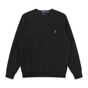 Polo Ralph Lauren Black Sweatshirt: Iconic