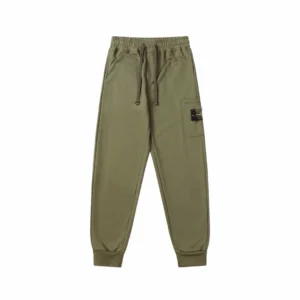 Stone Island Olive Sweatpants: Street ready