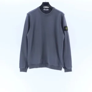 Stone Island Grey Crewneck: Comfort Meets