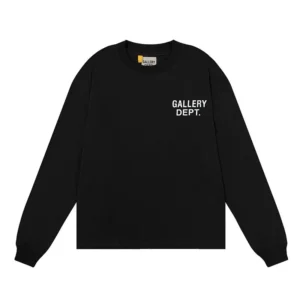 Gallery Dept. Black Longsleeve: Minimalist