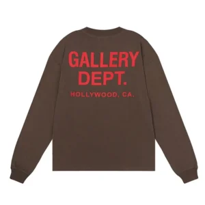 Gallery Dept. Brown Tee: Hollywood Inspired