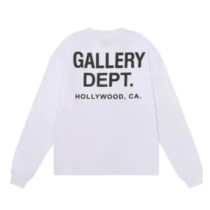 Gallery Dept. White Tee: Retro cool