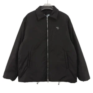 Prada Black Oversized Jacket: A Street Style