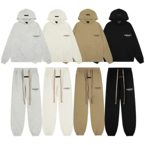 Fear of God ESSENTIALS Black Hoodie & Pants