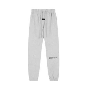 FEAR OF GOD ESSENTIALS Light Gray Joggers Trendy & Comfy