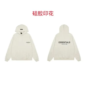 Fear of God ESSENTIALS Off white Hoodie: Urban Fashion Staple