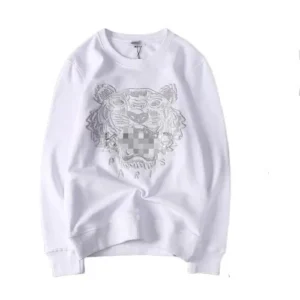 Kenzo White Tiger Sweatshirt: Fashion