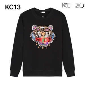 Kenzo KC13 Black: Embroidered Parisian style