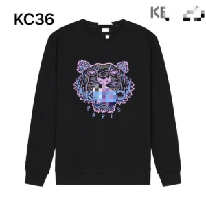 Kenzo KC36 Black Sweatshirt: Parisian Style