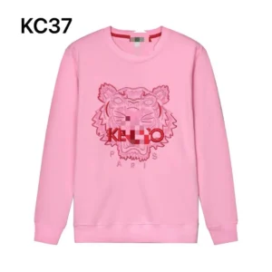 KENZO KC37 Pink Sweatshirt: Soft & Parisian