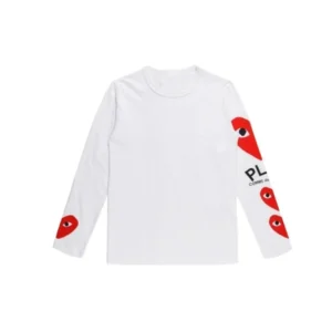 PLAY CDG White T Shirt with