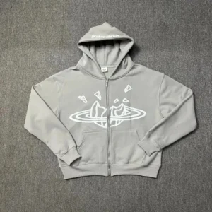 Broken Planet Light Gray Hoodie: Comfort