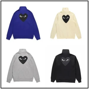CDG Play Blue Sweatshirt