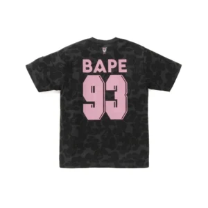 BAPE Black T Shirt Pink 93: Urban Fashion