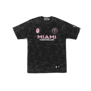 A Bathing Ape Miami Series Black T Shirt