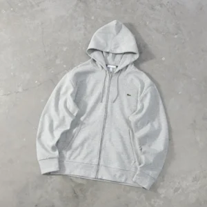 Lacoste Light Gray Hoodie: A Timeless
