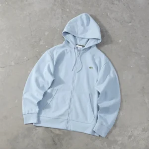 Lacoste Light Blue Hoodie: Comfort Meets